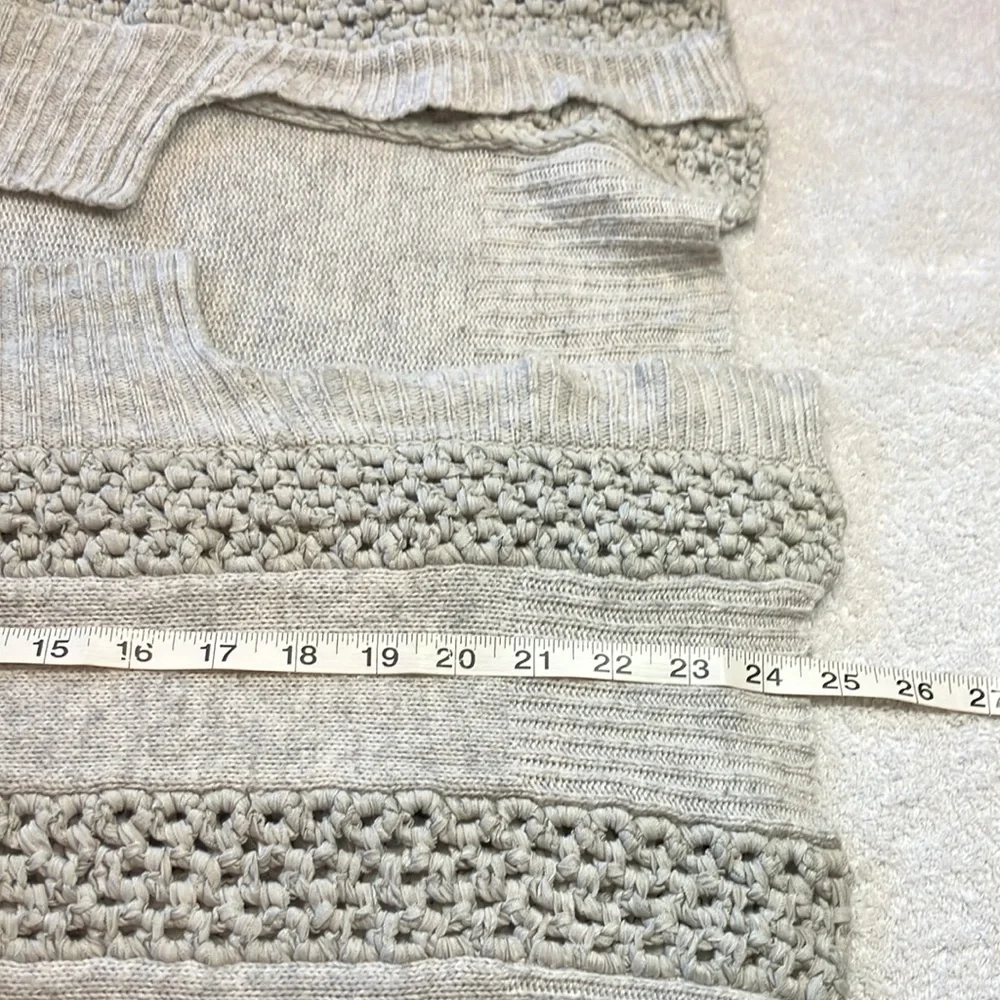 Sundance ribbon crochet open front cardigan - Picture 9 of 9